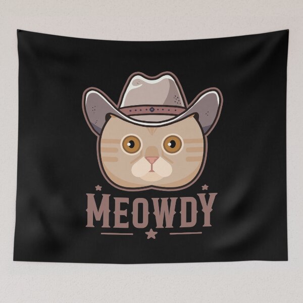 Item preview, Gato plegable escocés Meowdy designed and sold by Clara Hollins.