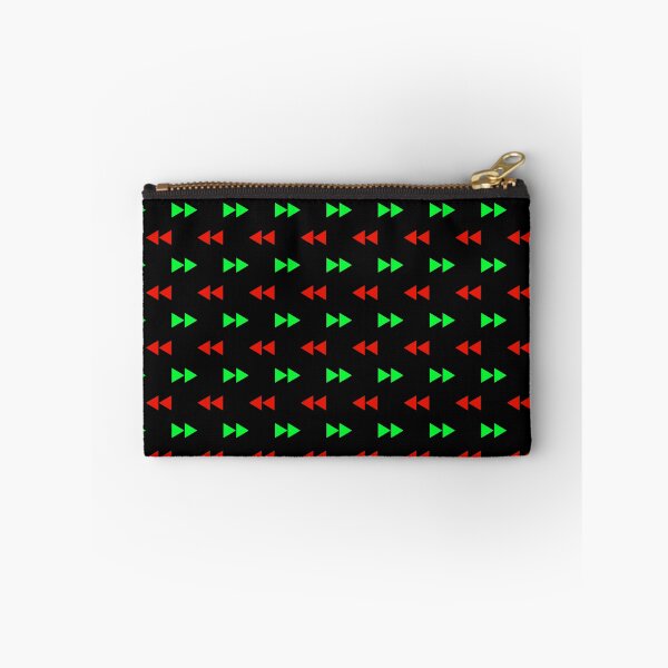Item preview, Red & Green Two Tone Alternating Arrows designed and sold by EvergreenMotifs.