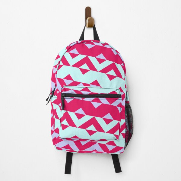 Item preview, Girly Stripes Of Colorful Triangle Diagonal Color Bands designed and sold by EvergreenMotifs.