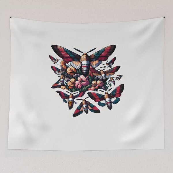Item preview, hummingbird moth designed and sold by creativechaster.