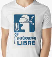Free information Men's V-Neck T-Shirt
