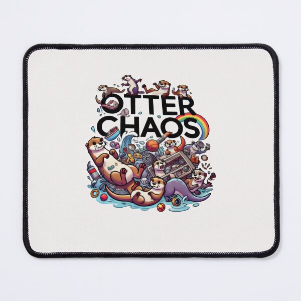 Item preview, otter chaos designed and sold by creativechaster.