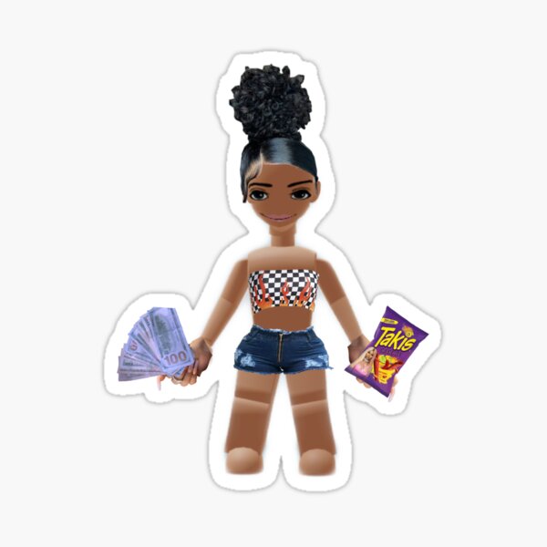 "Roblox Baddie Slay queen ???" Sticker for Sale by Luigi Costanzo