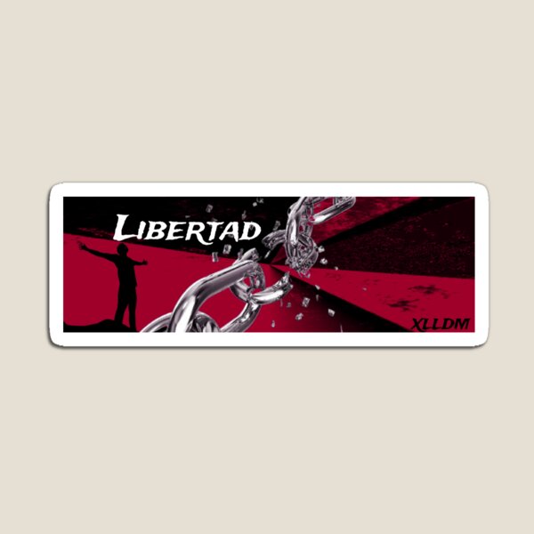 Item preview, Men's Red Xlldm Libertad Sticker freedom designed and sold by HV007.