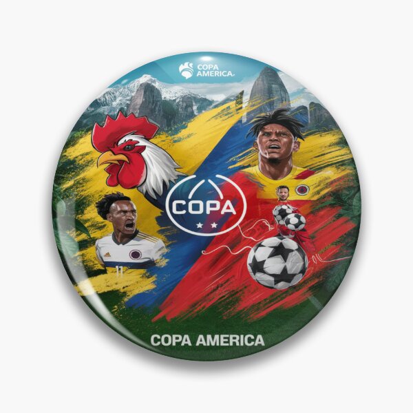 Item preview, Colombia at the Copa America designed and sold by Midnight Veil Designs.