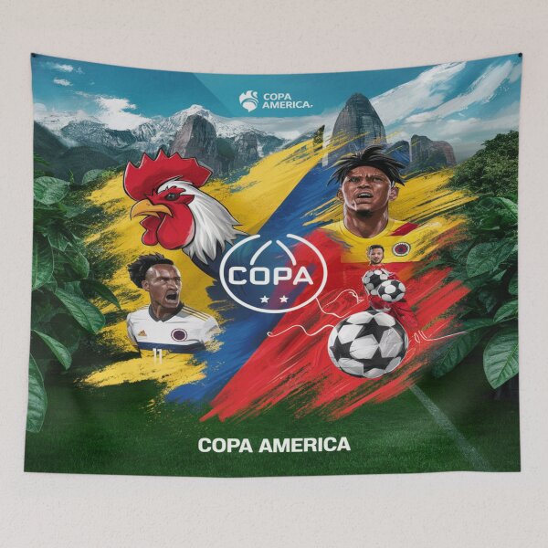 Item preview, Colombia at the Copa America designed and sold by Midnight Veil Designs.
