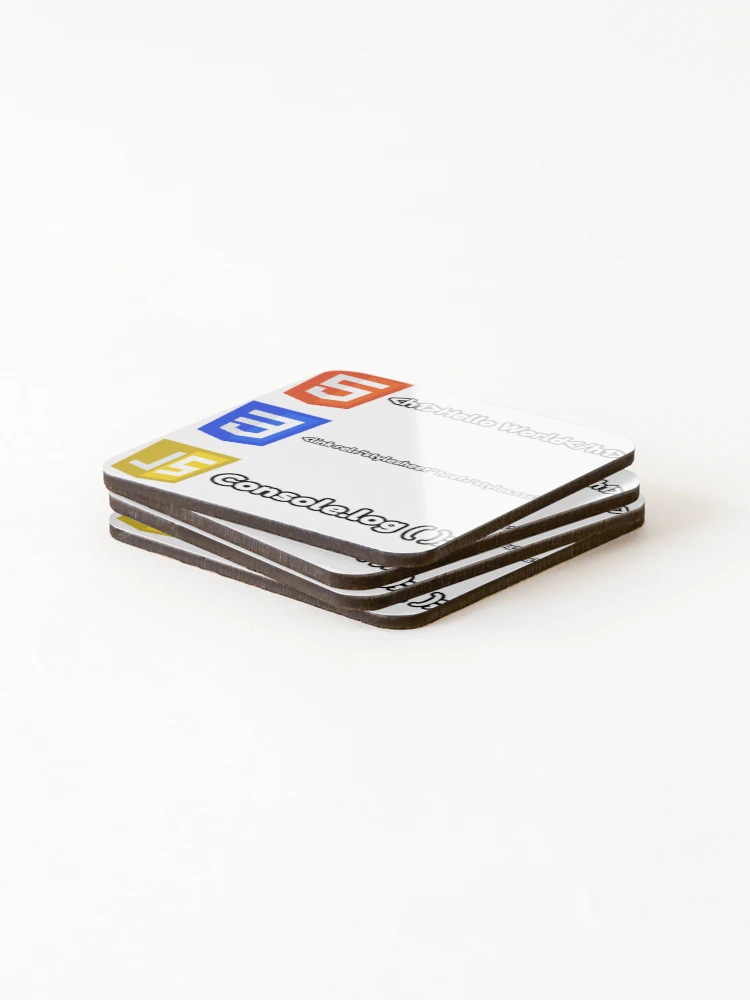 Thumbnail 4 of 5, Coasters (Set of 4), programmer designed and sold by ApolloStoreHD.