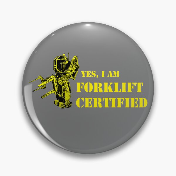 Item preview, Yes, I am forklift certified designed and sold by chainsawchuck.