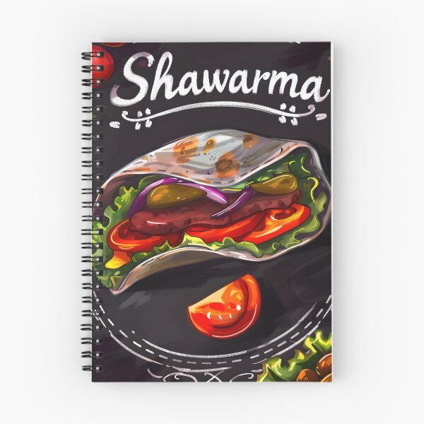Item preview, Shawarma Sensation: Savor the Authentic Spices of Middle Eastern Cuisine - A Culinary Journey designed and sold by FUNqoosh.