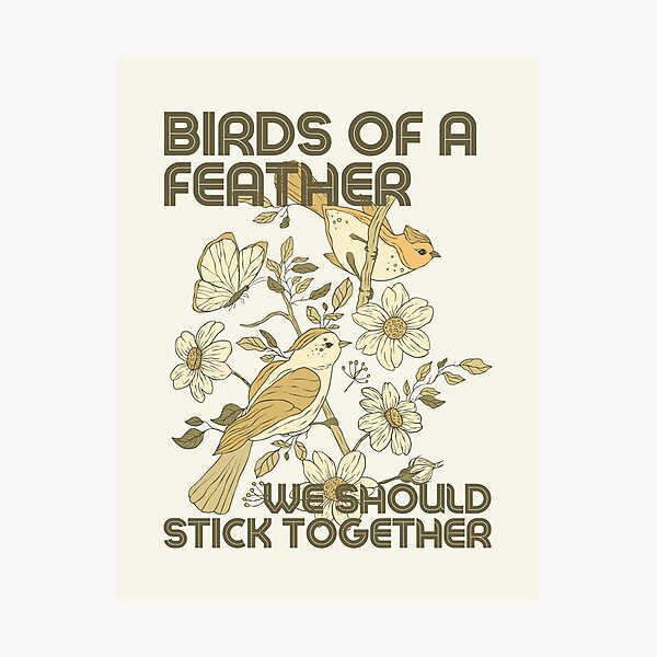 Item preview, Birds of a Feather designed and sold by Caring Hearts.