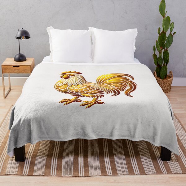 Item preview, golden chicken designed and sold by creativechaster.