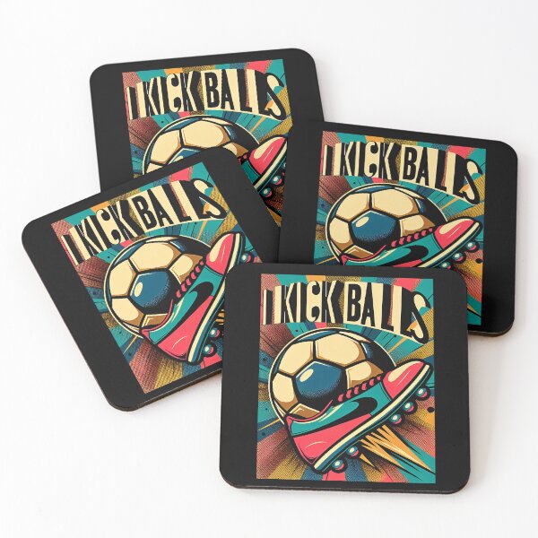 Item preview, Soccer I Kick Balls Soccer Spirit designed and sold by SportsT-Shirts.