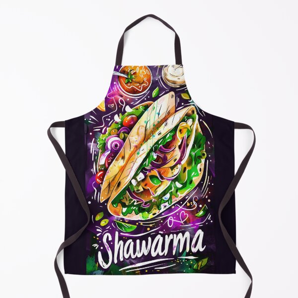 Item preview, Chicken Shawarma Delight: A Mediterranean Culinary Masterpiece - Perfect for Food Lovers designed and sold by FUNqoosh.