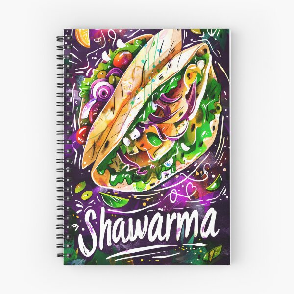 Item preview, Chicken Shawarma Delight: A Mediterranean Culinary Masterpiece - Perfect for Food Lovers designed and sold by FUNqoosh.