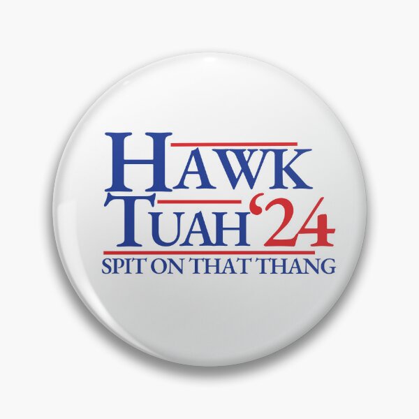 Item preview, Hawk Tuah Viral Meme Sticker designed and sold by Cowgirl Calligraphy.
