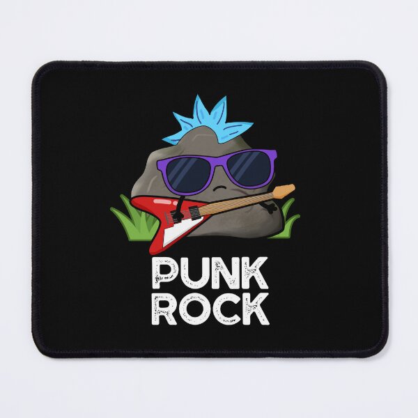 Item preview, Punk Rock Funny Music Pun (Dark BG) designed and sold by punnybone.