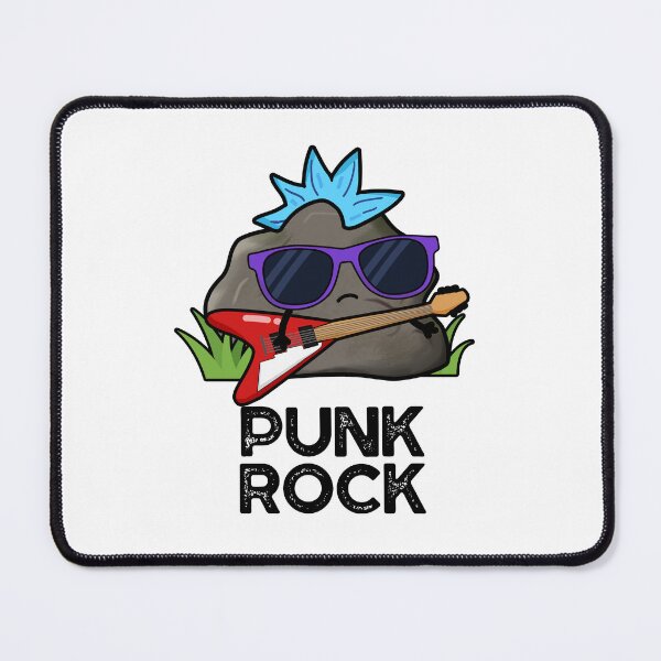 Item preview, Punk Rock Funny Music Pun designed and sold by punnybone.