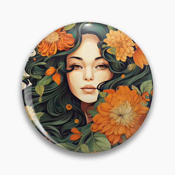Item preview, Nature Inspired Portrait designed and sold by Eden Digital Creative.
