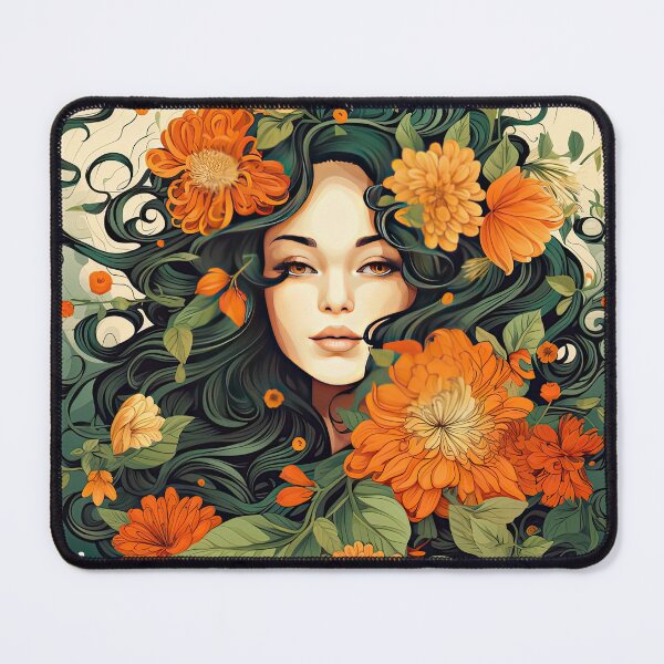 Item preview, Nature Inspired Portrait designed and sold by Eden Digital Creative.