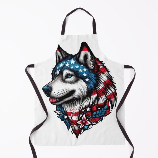 Item preview, Patriotic Tatted Wolf designed and sold by TattedWolf.