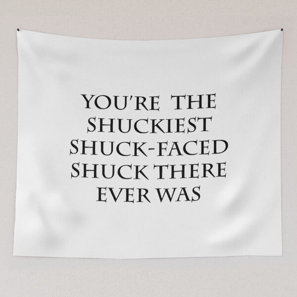 Item preview, The Shuckiest Shuck-Faced Shuck (White) designed and sold by RosalinaRaul.