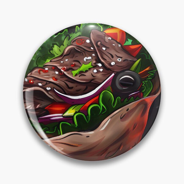 Item preview, Wrap It Up: Discover the Authentic Flavors of Middle Eastern Beef Shawarma - A Taste of Tradition Digital Art designed and sold by FUNqoosh.