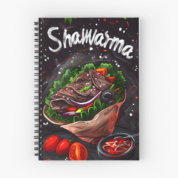 Item preview, Wrap It Up: Discover the Authentic Flavors of Middle Eastern Beef Shawarma - A Taste of Tradition Digital Art designed and sold by FUNqoosh.