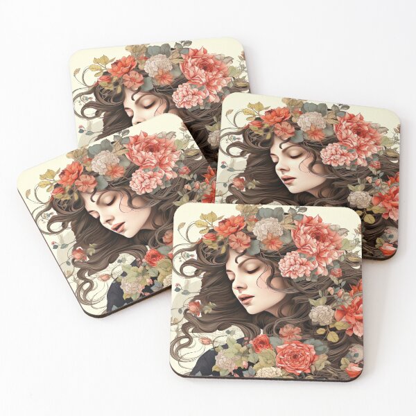 Item preview, Nature Inspired Portrait designed and sold by Eden Digital Creative.