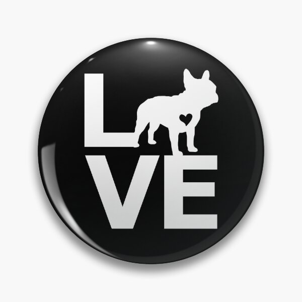 Artikelvorschau, Frenchie Liebe entworfen und verkauft von Just-Arts-4U.