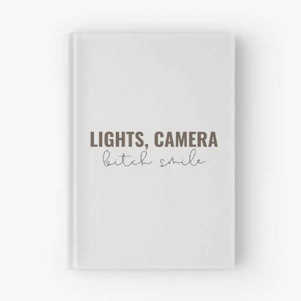 Item preview, Lights Camera Bitch Smile - Taylor Swift designed and sold by bombalurina.