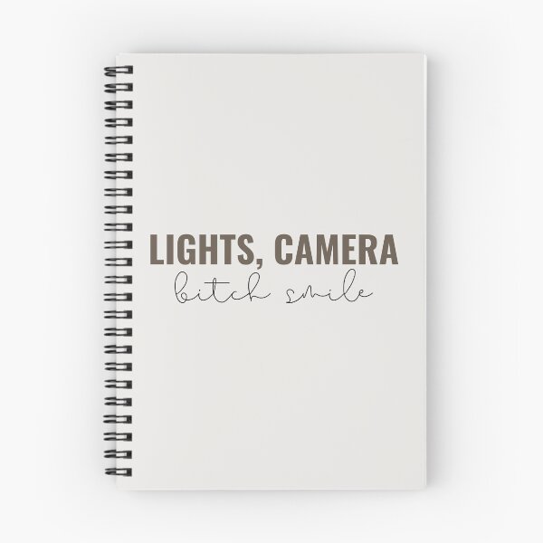 Item preview, Lights Camera Bitch Smile - Taylor Swift designed and sold by bombalurina.