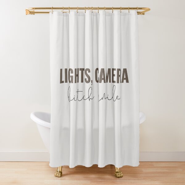Item preview, Lights Camera Bitch Smile - Taylor Swift designed and sold by bombalurina.
