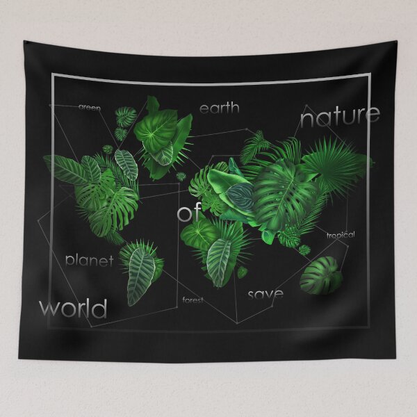 Item preview, world map designed and sold by BekimART.