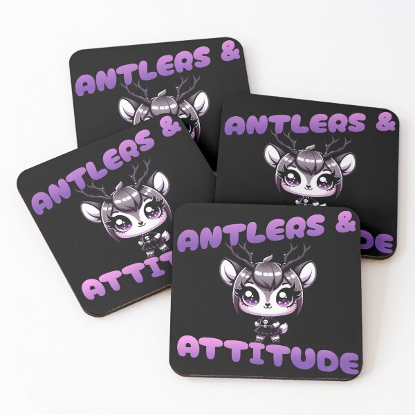 Item preview, Antlers and Attitude designed and sold by Ashley Krautter.