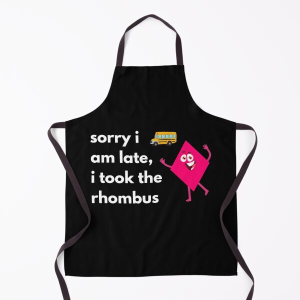 Item preview, Funny Maths Rhombus Pun designed and sold by sydney-syder.