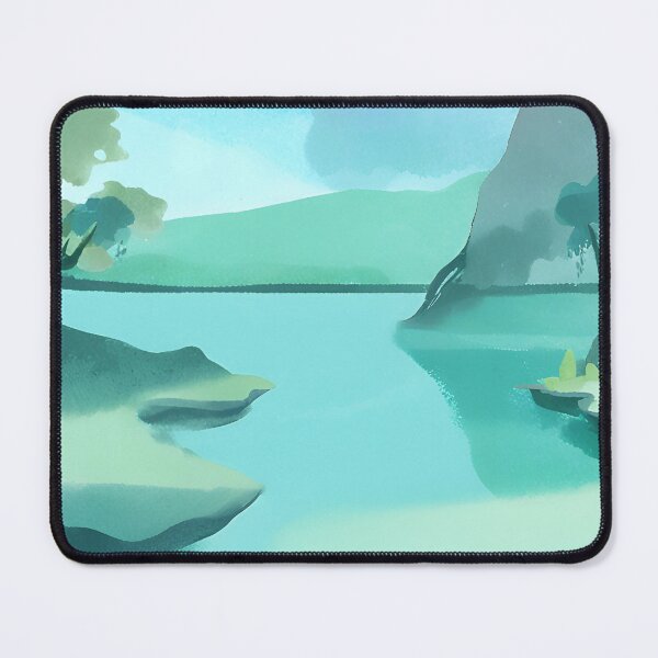 Item preview, Quiet lagoon designed and sold by seahorse crossing.
