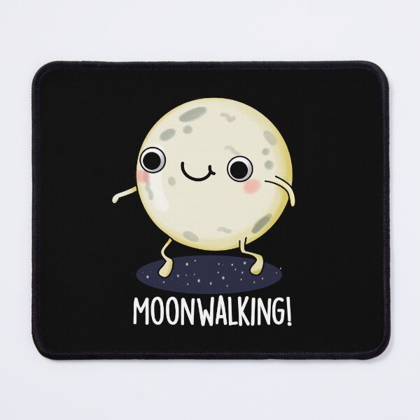 Item preview, Moon Walking Funny Dance Pun (Dark BG) designed and sold by punnybone.