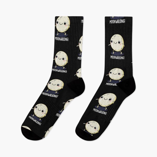 Item preview, Moon Walking Funny Dance Pun (Dark BG) designed and sold by punnybone.