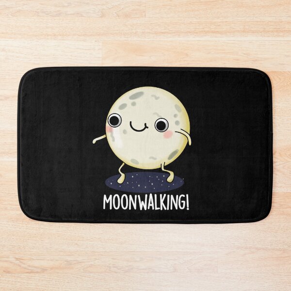 Item preview, Moon Walking Funny Dance Pun (Dark BG) designed and sold by punnybone.