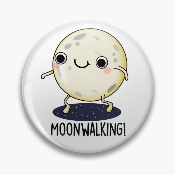 Item preview, Moon Walking Funny Dance Pun  designed and sold by punnybone.