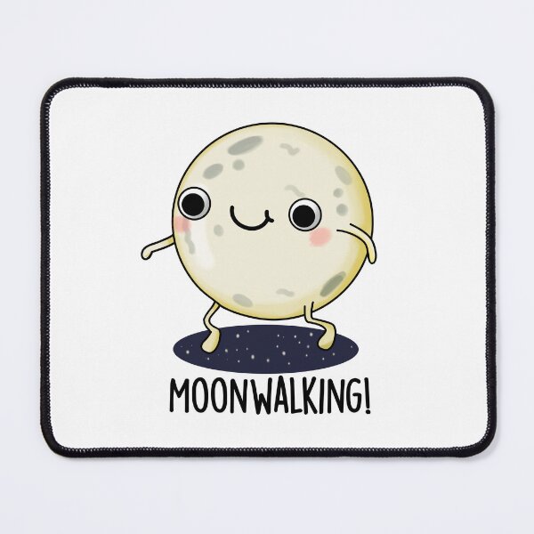 Item preview, Moon Walking Funny Dance Pun designed and sold by punnybone.