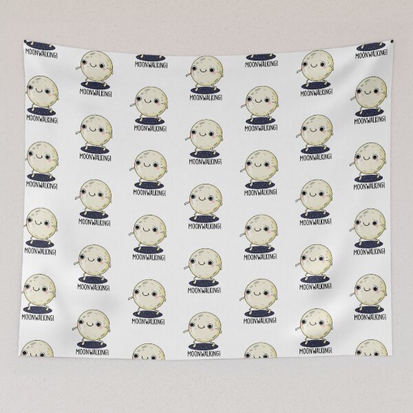 Item preview, Moon Walking Funny Dance Pun  designed and sold by punnybone.