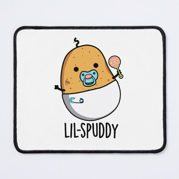 Item preview, Lil-spuddy Funny Potato Pun designed and sold by punnybone.