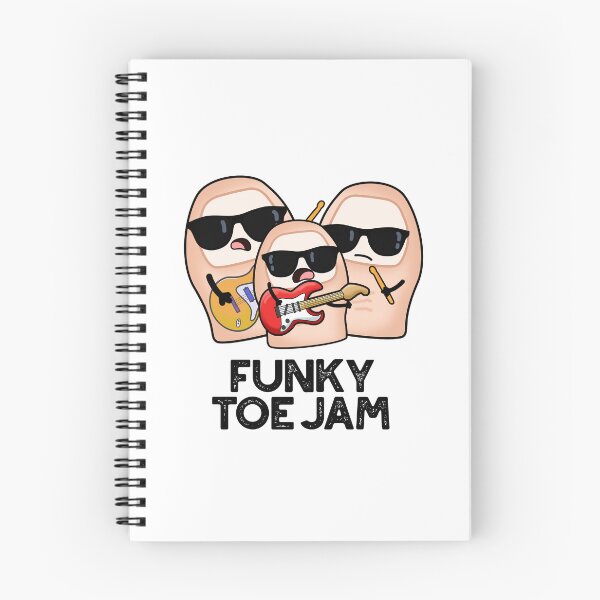 Artikelvorschau, Funky Toe Jam Lustiges Musikwortspiel entworfen und verkauft von punnybone.