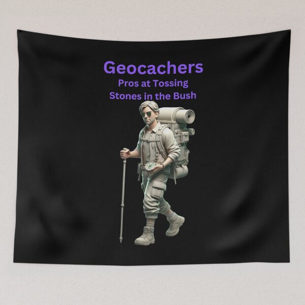 Item preview, Geocachers Pros at Tossing Stones in the Bush designed and sold by jglobal360.