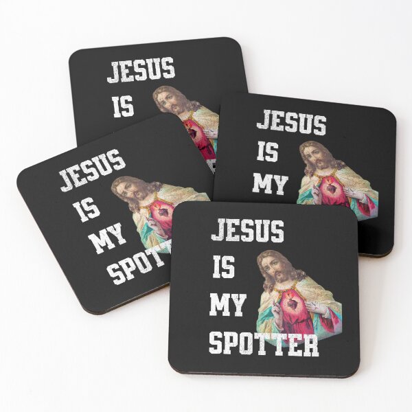 Item preview, Jesus is My Spotter designed and sold by Iron Madness.
