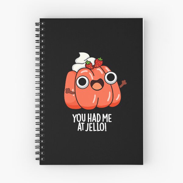 Item preview, You Had Me At Jello Funny Snack Pun (Dark BG) designed and sold by punnybone.