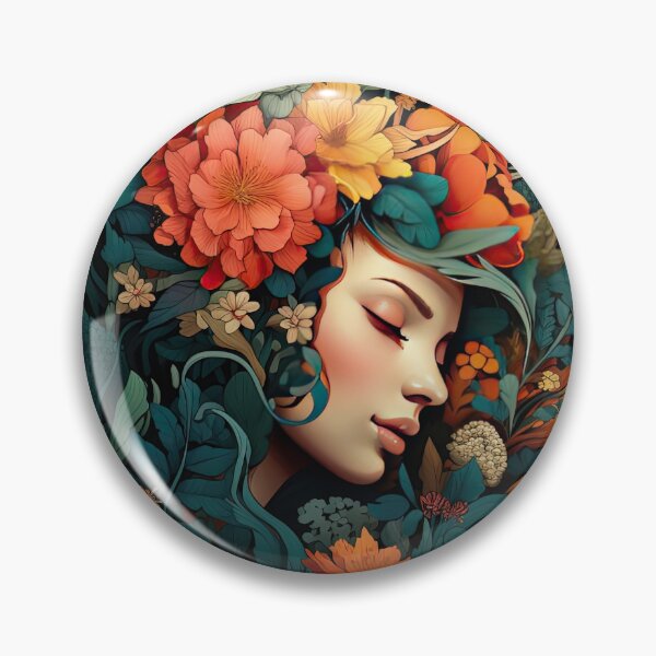Item preview, Nature Inspired Portrait designed and sold by Eden Digital Creative.