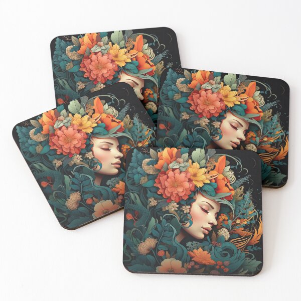 Item preview, Nature Inspired Portrait designed and sold by Eden Digital Creative.