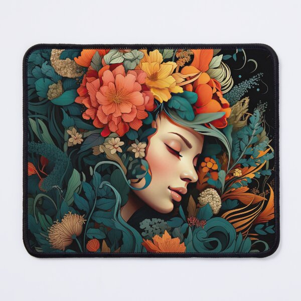 Item preview, Nature Inspired Portrait designed and sold by Eden Digital Creative.